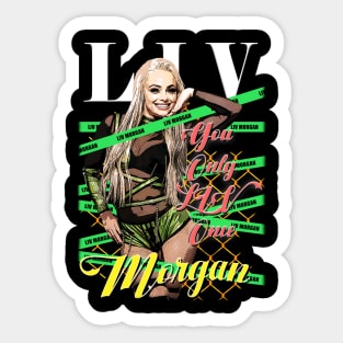 Liv Tee Mag Sticker